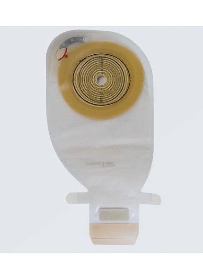 كولوبلاست أكياس مع قاعدة كولستومي 13860 قطعة واحدة مفتوحة شفافة مقاس Coloplast One - Image 2