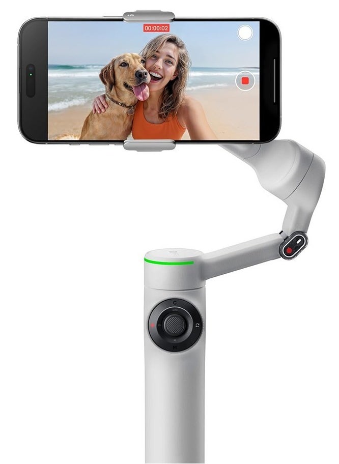Insta360 Insta360 Flow 2 Pro AI-Powered Smartphone Gimbal Stabilizer, Grey  - Image 1