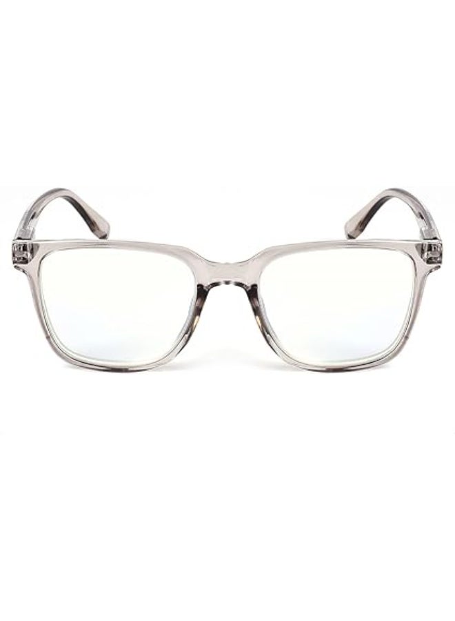 Baytion Reading Glasses for Men & Women,Square Frame Spring Hinged Blue Light Filter Eyewear Blocking UV Anti Glare Anti Eyestrain Suitable for Reading, Watching Electronic Products - Image 1