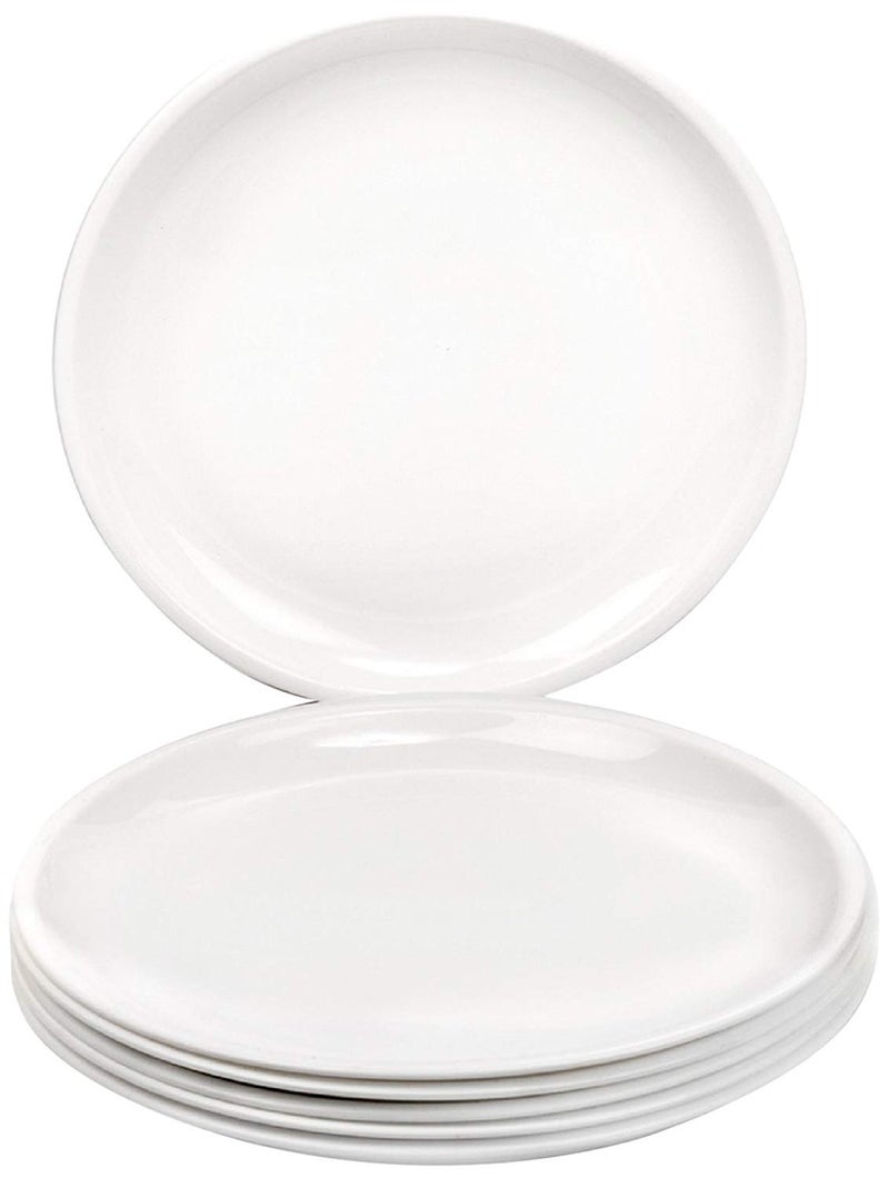 Everbuy Polypropylene Microwave Safe Break Resistant Dinner Plates (Set of -3, White) (Made in India) - Image 5