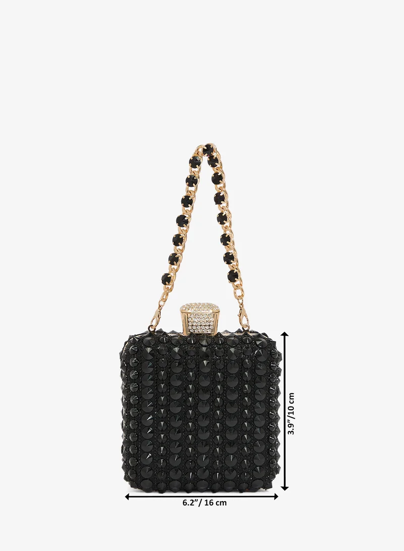 Khizana  Embellished Detailed Clutch With Strap for Women | Best Price UAE