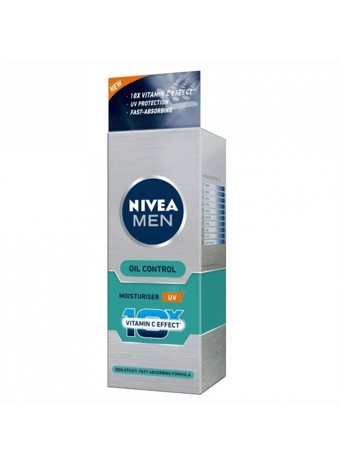 NIVEA MEN - Nivea Men Oil Control Moisturiser (10X Whitening) 40Ml - Image 1