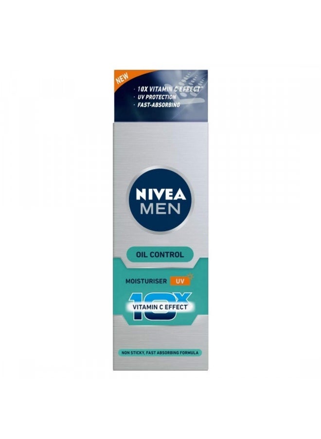 NIVEA MEN - Nivea Men Oil Control Moisturiser (10X Whitening) 40Ml - Image 1