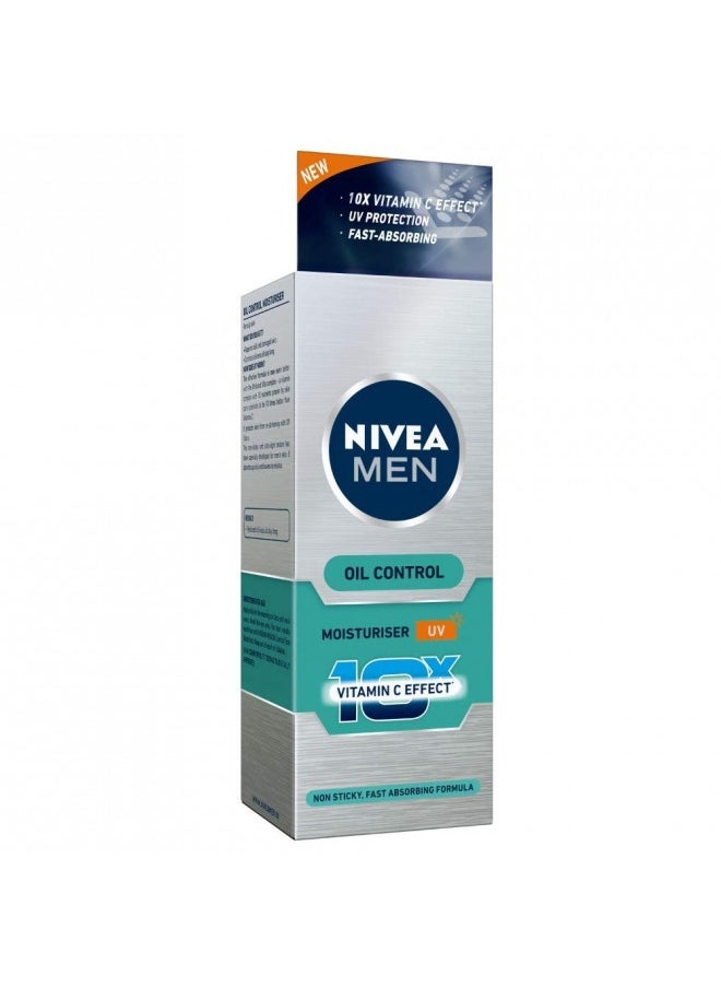 NIVEA MEN - Nivea Men Oil Control Moisturiser (10X Whitening) 40Ml - Image 1
