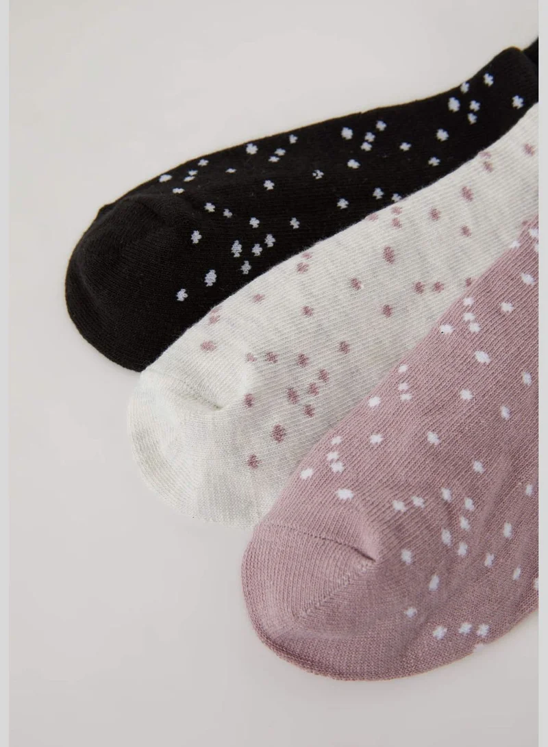 ديفاكتو 3 Pack Woman Low Cut Socks