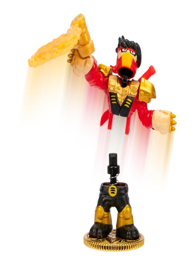 AKEDO Legends of Akedo Ninja Fury Official Rules Starter Pack - 3 Warriors: Ultra RareThree Strikes Chux, Classic Venom Fang Ninja & Legendary Psyclone Shutdown & 1 Controller & Weapon Rack with 4 Weapons - Image 4