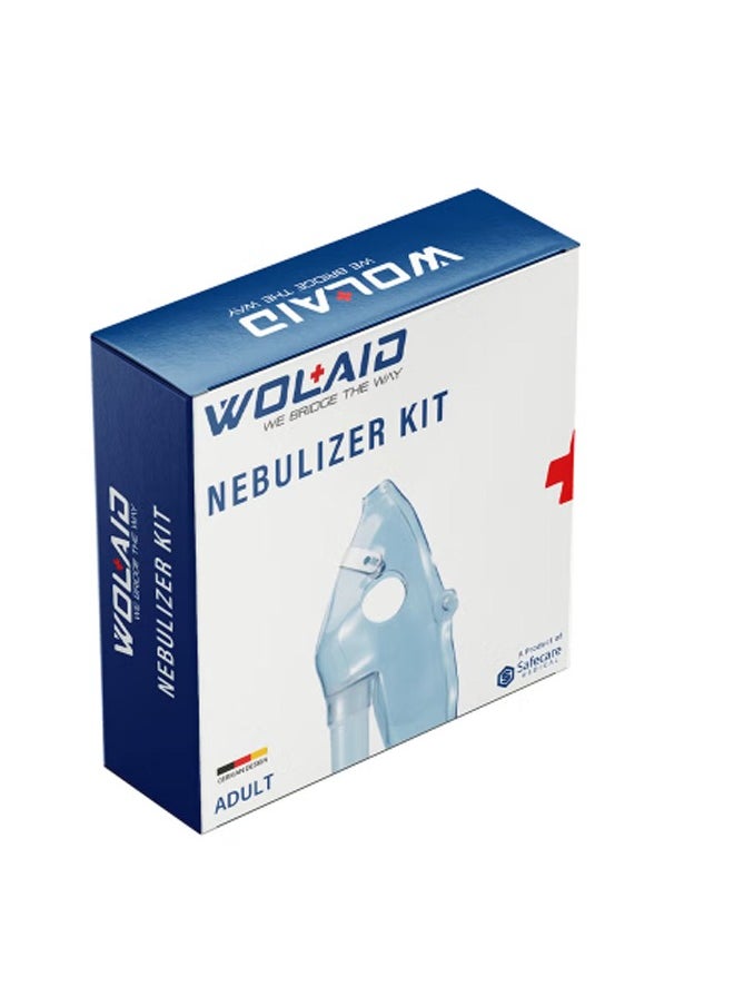 WOLAID Nebulizer Kit Adult – Efficient Respiratory Therapy for Home Use 
