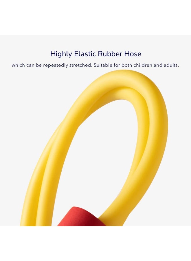 MiDeer لعبة ميديير جمب جمب كيد زرافة زرقاء للقفز للأطفال – عصا قفز مصنوعة من الفوم مع صوت، وسادة قدم مضادة للانزلاق ومقبض، تدريب على التوازن، لعبة نشطة داخلية وخارجية للأطفال من عمر 3 سنوات فما فوق - Image 4