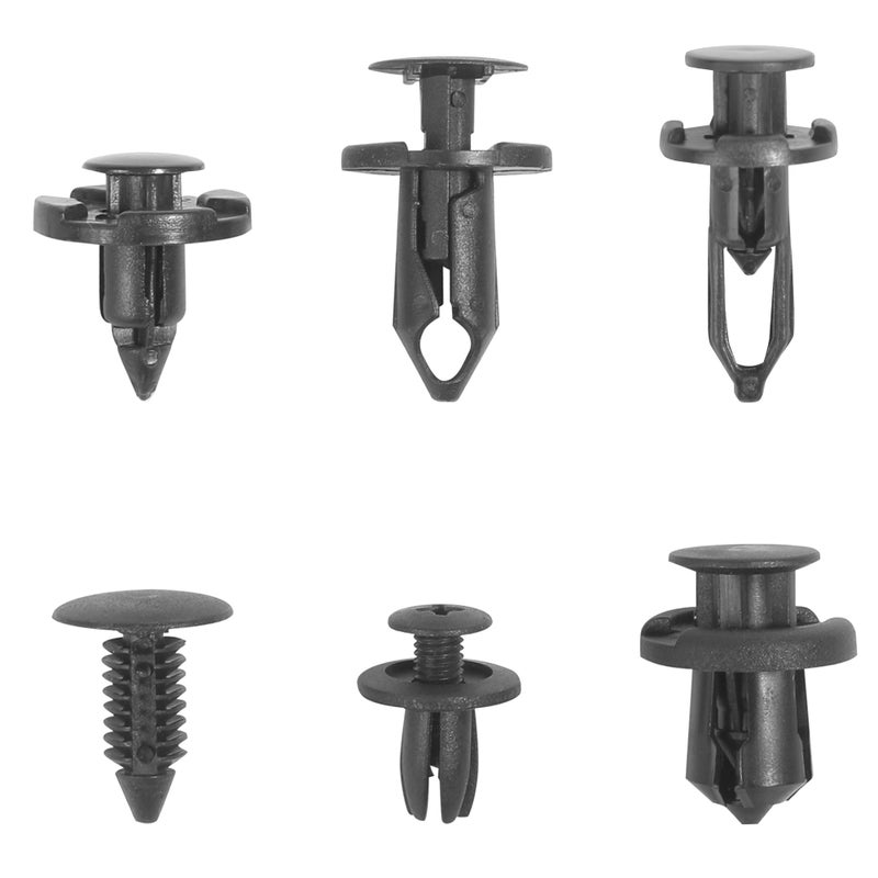 bylikeho 200PCS Automotive Clips Plastic Clips,Car Accessories Car Bumper Retainer Clips,Universal Bumper Clips Car Clips Plastic Rivets Fasteners,Fastener Retainer Kit, 1255BXGLS200 - Image 1