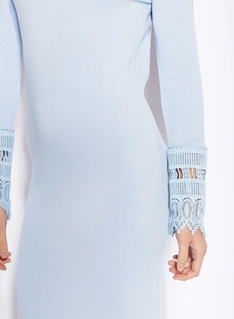 English Factory Lace Bodycon Dress