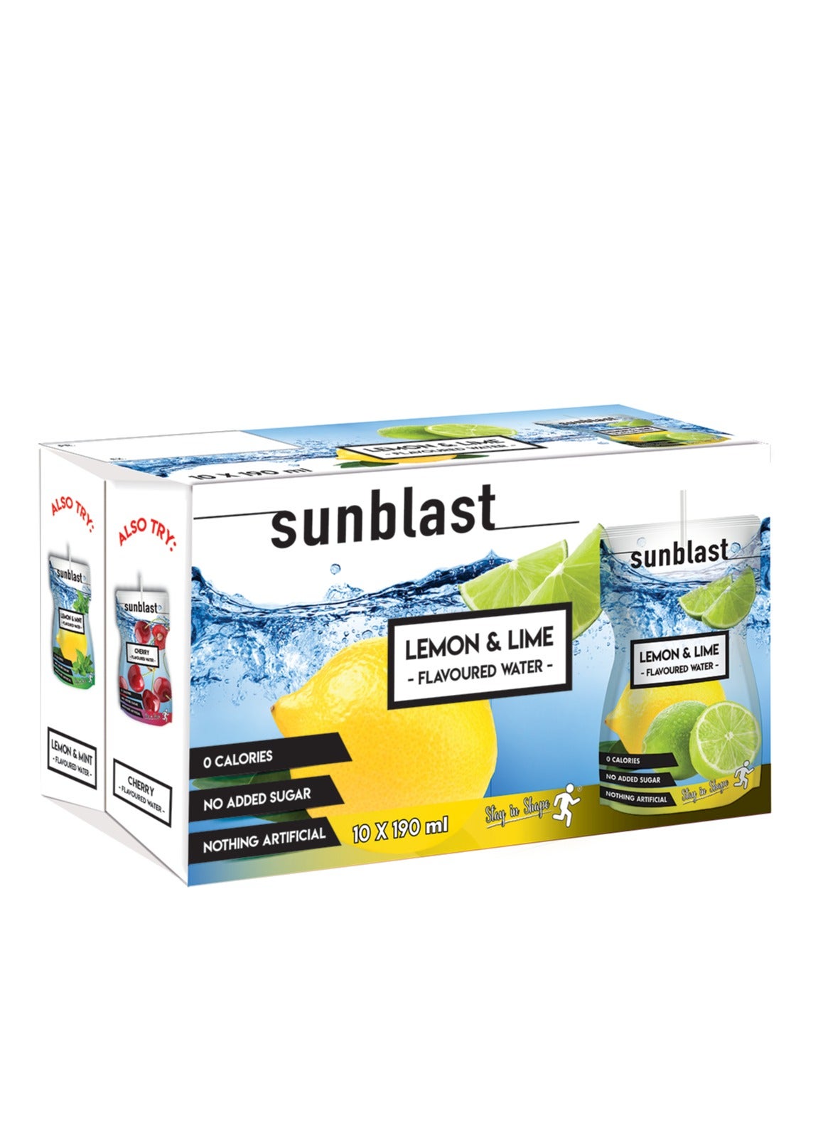 Sun Blast Lemon and Lime Flavoured Water