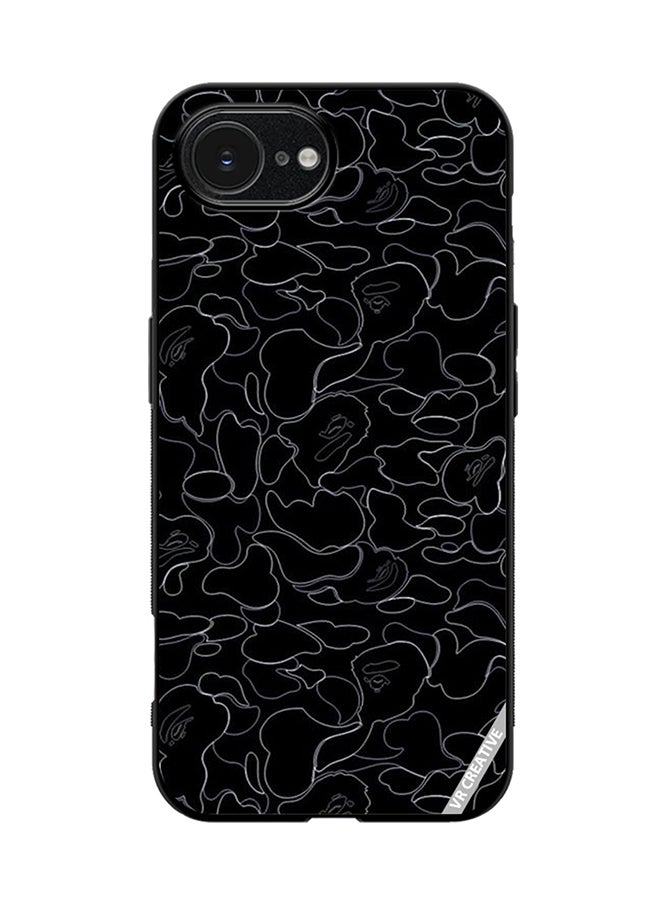 Protective Case Cover For Apple iPhone 16e Layer Design Multicolour