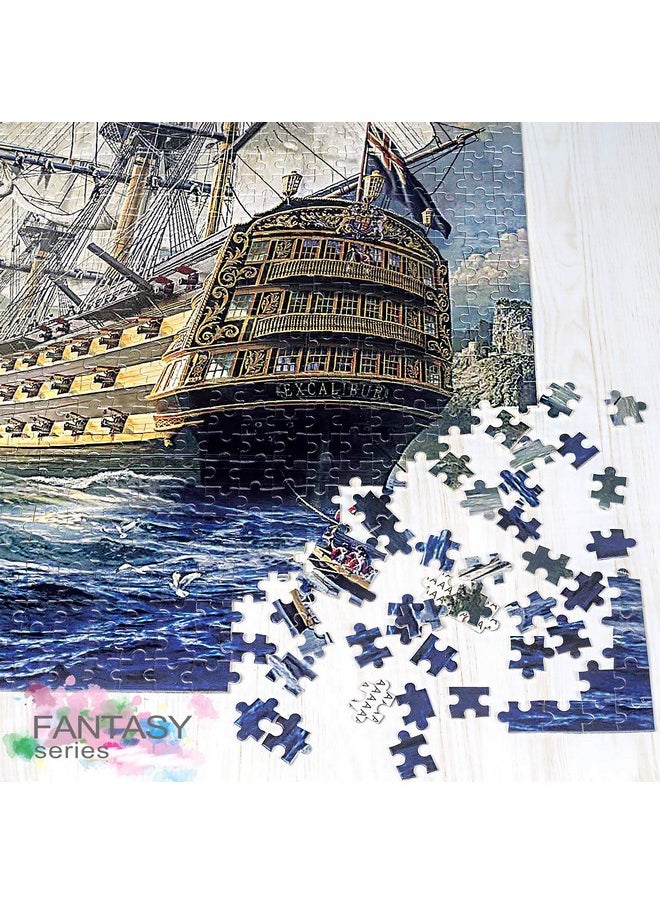 Ingooood Ingooood- Jigsaw Puzzles 1000 Pieces for Adult- Fantasy Series- Age of Discovery_IG-0398 Entertainment Wooden Puzzles Toys  - Image 4