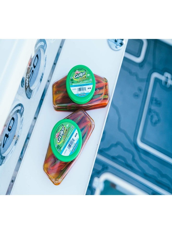 Berkley Gulp! Jerk Shad Saltwater Fishing Soft Bait, Chartreuse, 5in - Image 2