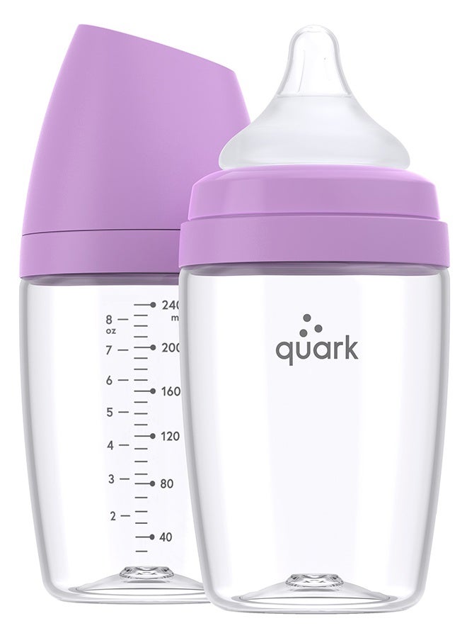 Quark BuubiBottle Max (8oz/240ml) - 2PC - Purple - Image 1