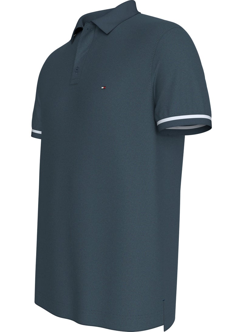 TOMMY HILFIGER - Short Sleeeve Polo Shirt - Image 1