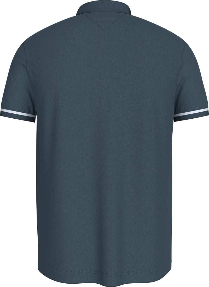 TOMMY HILFIGER - Short Sleeeve Polo Shirt - Image 1