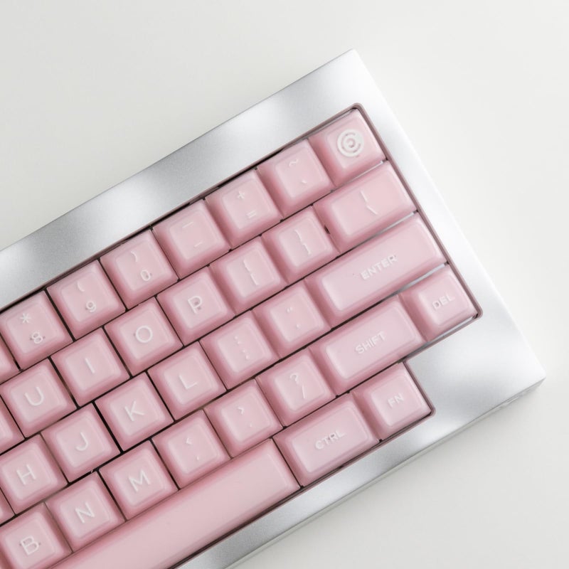 REDQIN ULTRAEQUIP Keycap Set Pink Jade, 160 Keys RSA Profile PBT Keycaps Double Shot Translucent Custom Set with Split 7U Spacebar for Alice ISO ANSI 60, 75, 80, 95, 100% Mechanical Keyboard - Image 4