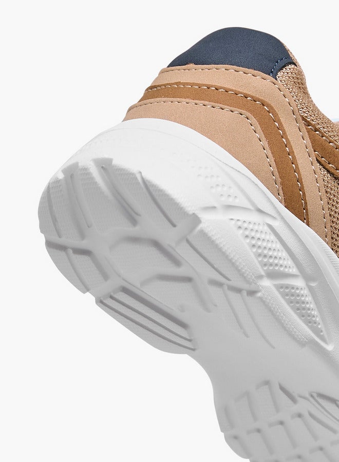 Lee Cooper Boys' Panelled Sneakers with Hook and Loop Closure - Image 5