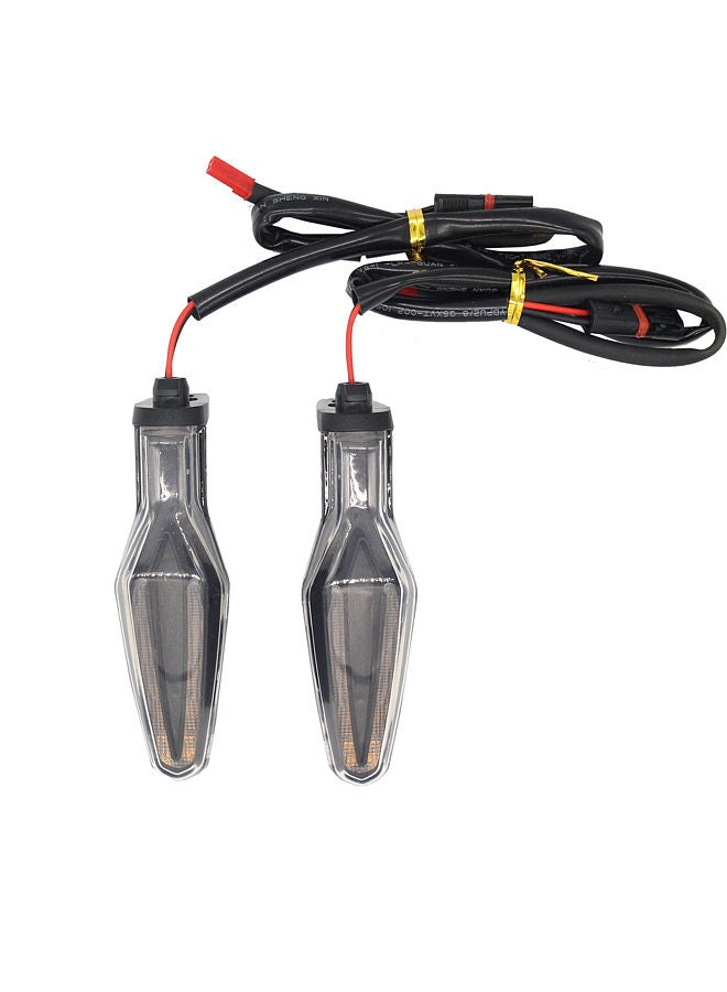 Motorcycle Flasher LED Indicators One Pair 12V Turn Signal Lights Replacement for BMW R1250GS F850 GS R1200GS ADV F750GS F900XR F900R S1000XR