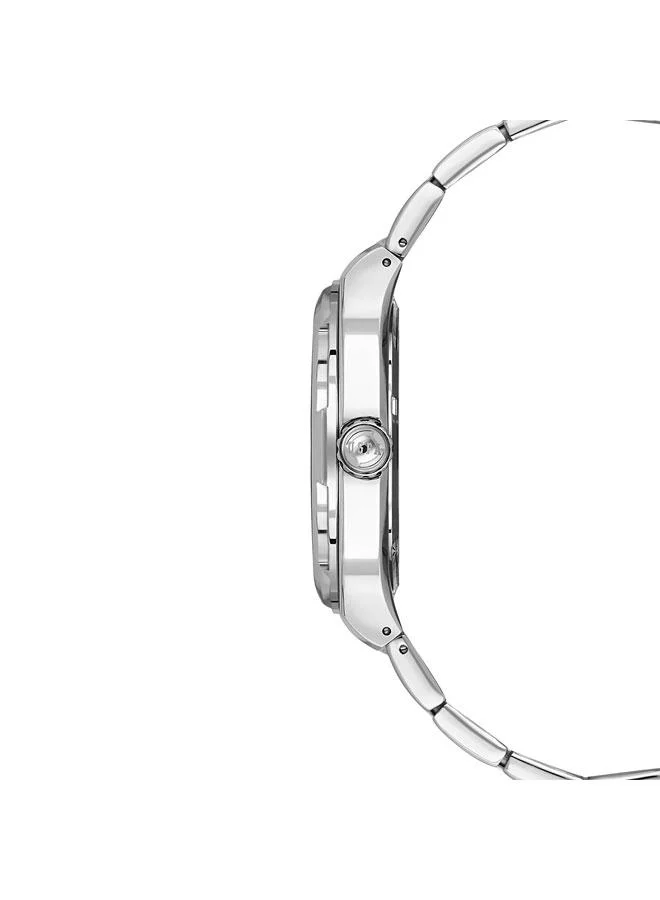 يو اس بولو اسن Fundamental 42mm Men's Watch with Blue Dial & Stainless Steel Bracelet