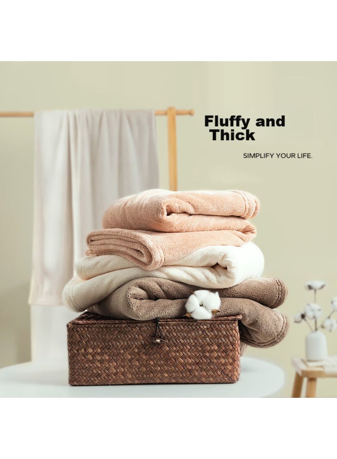 Muji Bath Towel, Class A, Skin-friendly, Soft, Absorbent, Quick-drying, Thick, Low-shedding, Uni, Large Bath Towel, Gray, 430g - Image 4