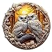 Jollitot Wooden Puzzles for Adults 3D Owl Puzzles 300 Pieces Unique Animal Shaped Wood Challenging Jigsaw Puzzles Gifts for Adults 134x134in - Image 2