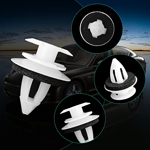 TOPCNOEM 50Pcs Door Trim Panel Retainer Clips M3-with Seal Ring Replacement for BMW #51411973500 Series 3, 5 & 7 E46 E36 E34 E38 E39 - Image 3