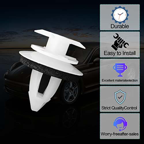 TOPCNOEM 50Pcs Door Trim Panel Retainer Clips M3-with Seal Ring Replacement for BMW #51411973500 Series 3, 5 & 7 E46 E36 E34 E38 E39 - Image 4