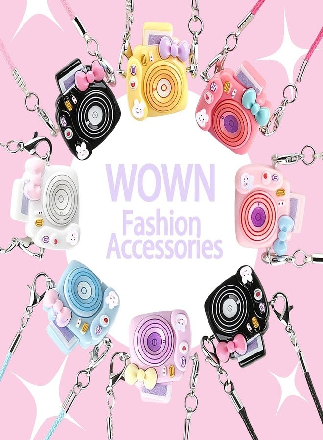 fernfern 8Pcs Miniature Camera for Doll, Cute Accessories Set Vintage Prop Camera for 17cm Doll Dress-up, Fashion Mini Costume Supplies Toys - Image 5