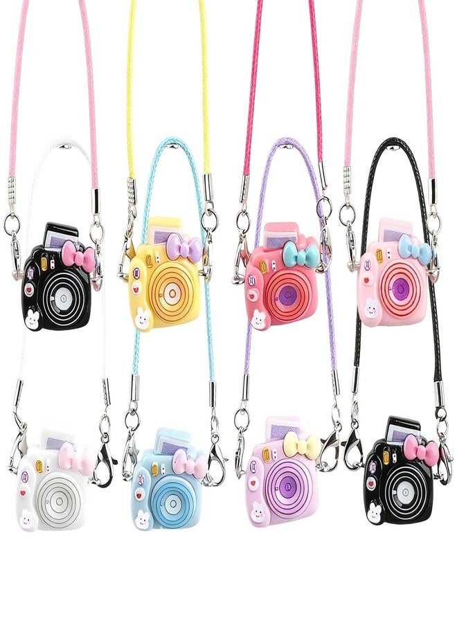 fernfern 8Pcs Miniature Camera for Doll, Cute Accessories Set Vintage Prop Camera for 17cm Doll Dress-up, Fashion Mini Costume Supplies Toys - Image 1