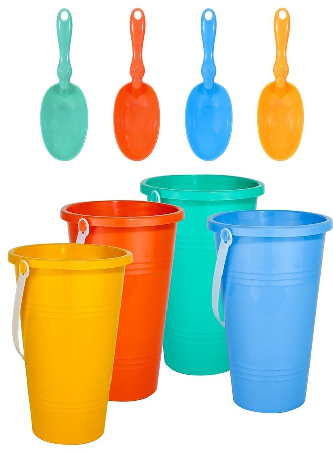 Holady Beach Toys Sand Toys Beach Shovels Beach Pail Set for Kids Summer Beach Essentials Outdoor Sand Play Fun Activities Beach Pails & Shovels - Image 1