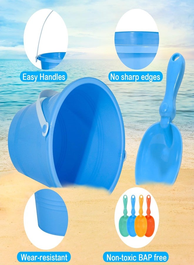 Holady Beach Toys Sand Toys Beach Shovels Beach Pail Set for Kids Summer Beach Essentials Outdoor Sand Play Fun Activities Beach Pails & Shovels - Image 4