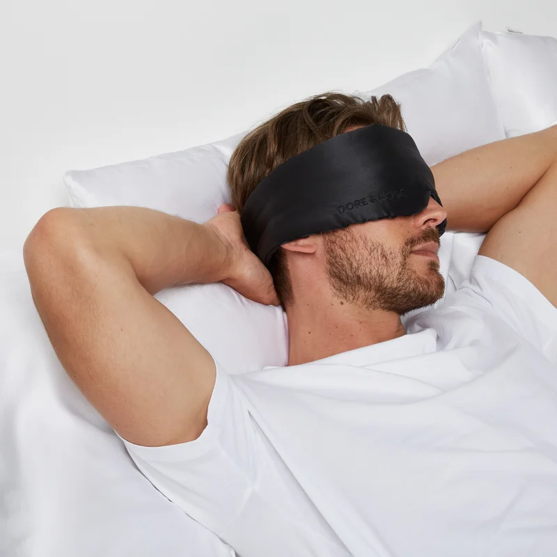 Dore and Rose Deep Sleep Mask Black