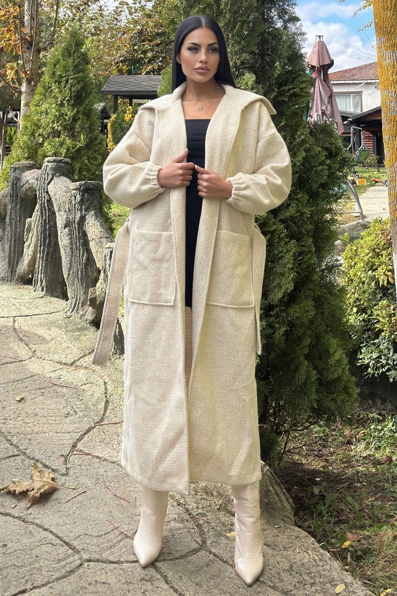 Weshaya Coat Women Ecru - Image 4