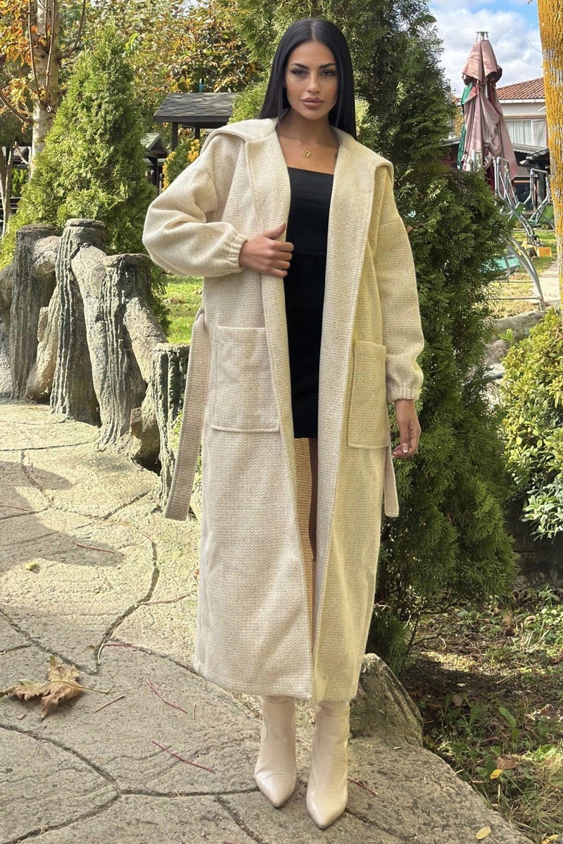 Weshaya Coat Women Ecru - Image 2