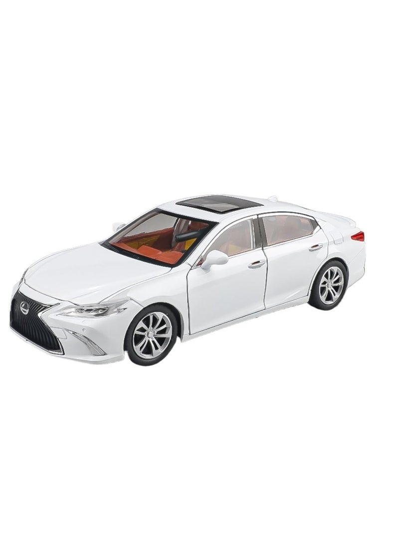 for Lexus Es300 Alloy Car Model Simulation Ornaments Sedan Model(White) - Image 1