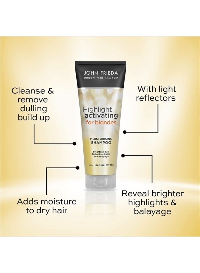 John Frieda شامبو مرطب لتفعيل الإبرازات الشقراء 250 مل من جون فريدا - Image 2