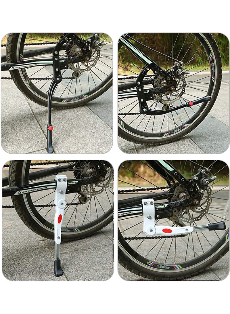Generic Bicycle Kickstand Aluminum Alloy Kickstand Adjustable Bike Side Stand Cycling Accessories  - Image 3