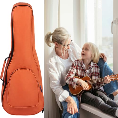 REMAGIC Ukulele Bag Ukulele Case for 21 23 26 Inch Ukulele Waterproof Soft Ukulele Cotton Padded Bag with Adjustable Straps Ukulele Backpack Gig Bag with Large Capacity Pocket Ideal Gift for Ukulele Lover - Image 3