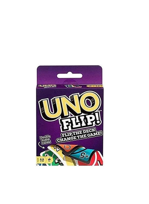 UNO Flip Party Card Game 8+