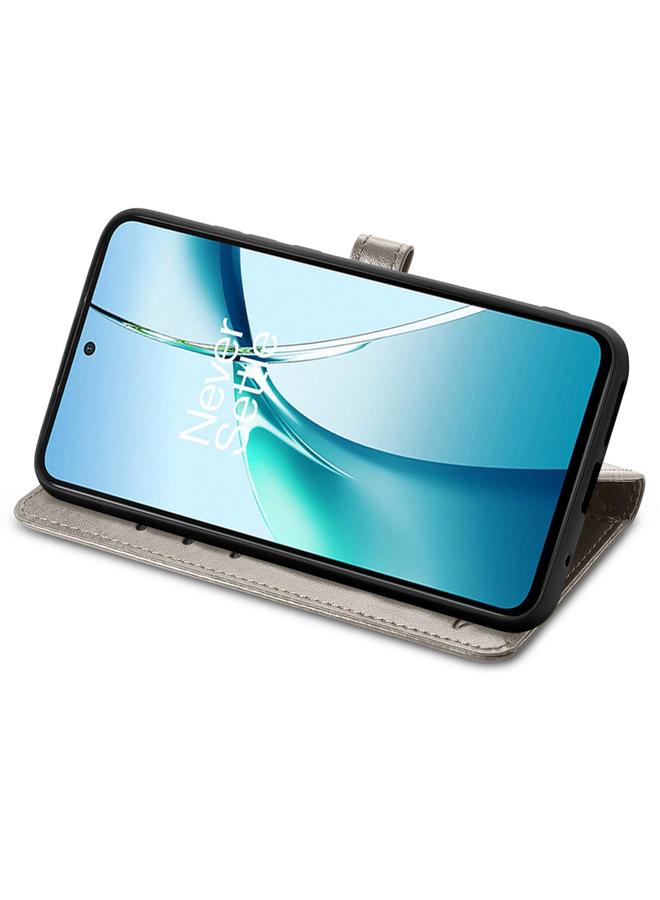 S-TOP Case For OPPO Reno13 Cat and Dog Embossed Leather Phone Case - Image 4