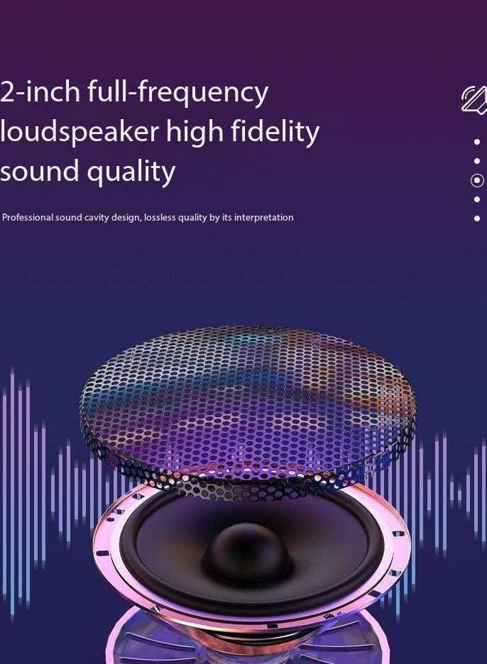 Upgraded Bluetooth Speaker with IPX5 Waterproof, Stereo Sound,  Portable Wireless Speaker for iPhone, Samsung and More - Image 1