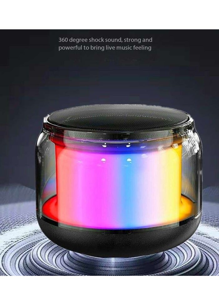 Upgraded Bluetooth Speaker with IPX5 Waterproof, Stereo Sound,  Portable Wireless Speaker for iPhone, Samsung and More - Image 3