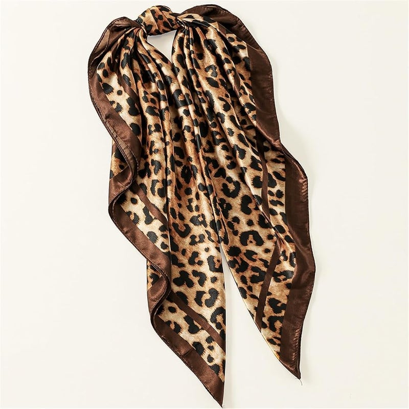 Black Animal Print Sun Protective Lightweight Shawl Scarf For Beach Festivals - Image 4
