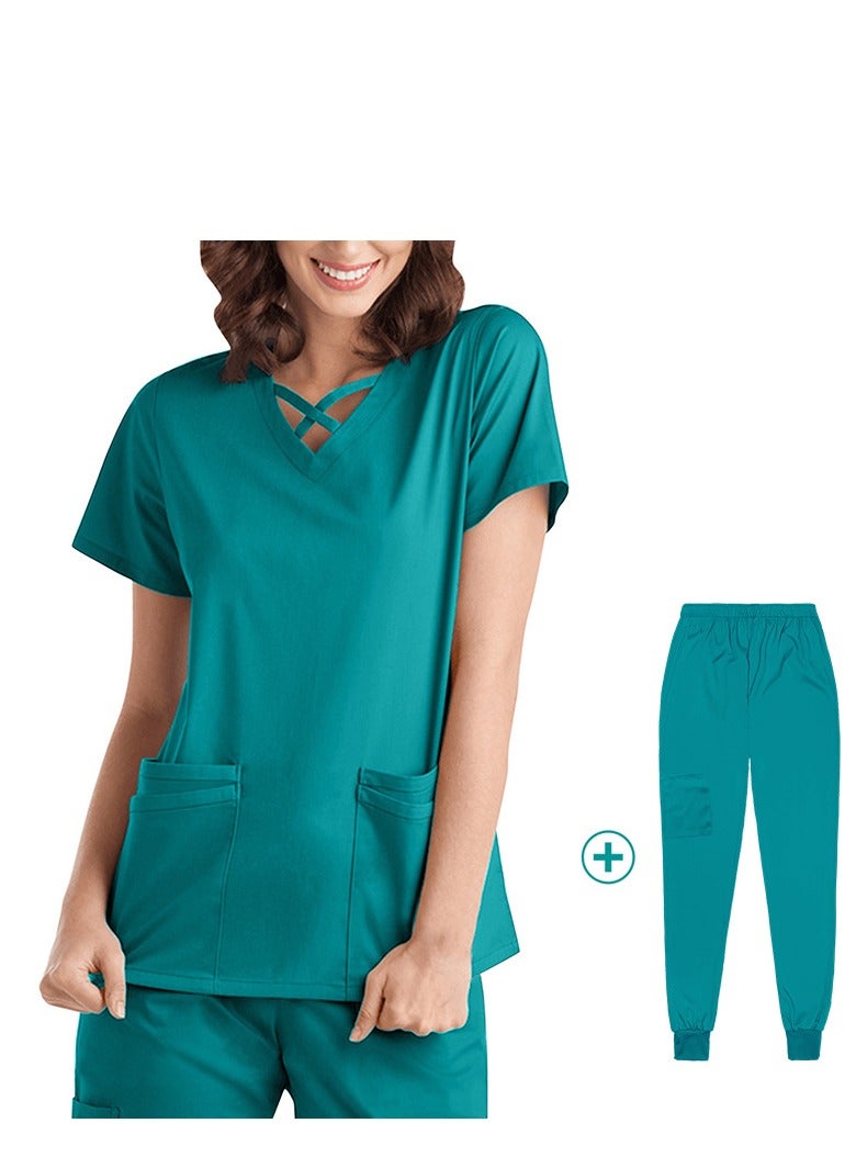 New elastic quick drying medical work clothes for dental doctors and nurses - Image 1
