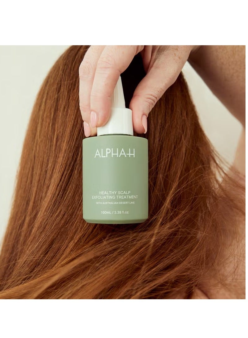 Alpha-H Healthy Scalp Exfoliating Treatment with Australian Desert Lime 100ml - Image 3