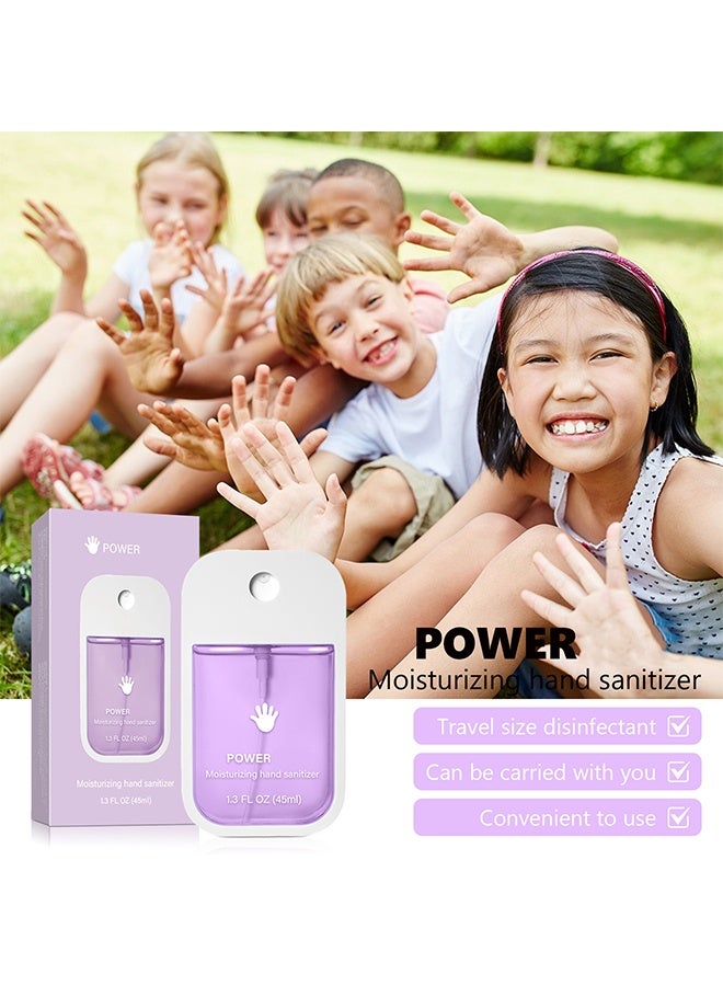 POWER Power Moisturiaing Hand Sanitizer Spray For Adults And Kids,Spray Hand Sanitizer Travel Size,Hydrating Hand Sanitizer Spray For Adults,Power Hand Sanitizer 45ml (Lavender) - Image 5