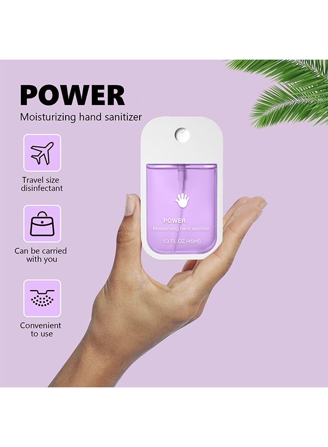POWER Power Moisturiaing Hand Sanitizer Spray For Adults And Kids,Spray Hand Sanitizer Travel Size,Hydrating Hand Sanitizer Spray For Adults,Power Hand Sanitizer 45ml (Lavender) - Image 2
