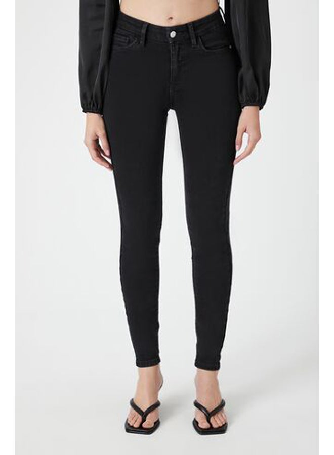 FOREVER 21 Curved Skinny Contour Jeans - Image 5